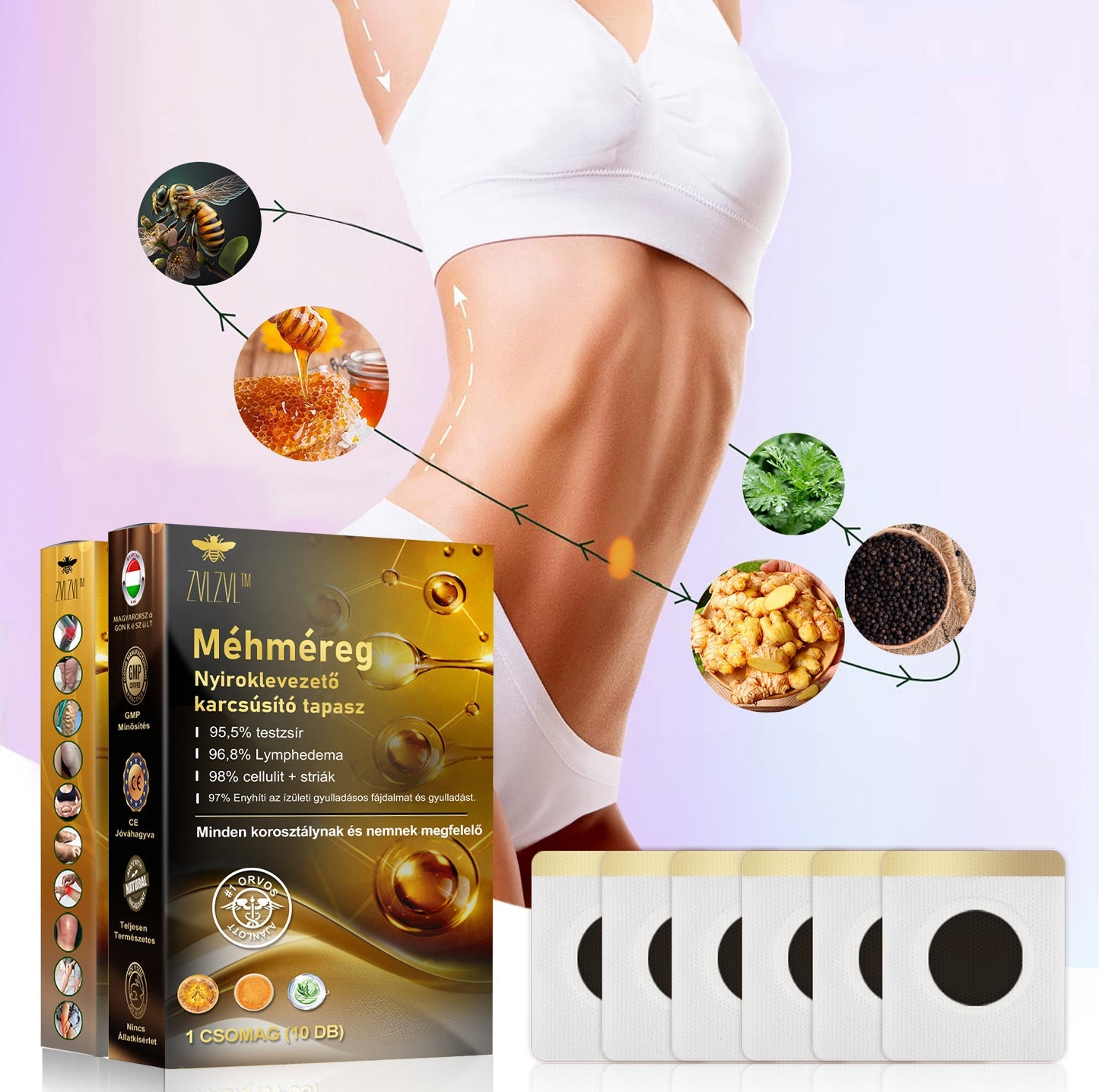 đZVLZVLâą MĂ©hmĂ©reg Lymphatic DetoxFogyasztĂł Tapasz đ„đđšđ«đ„ĂĄđđšđłđšđđ đąđđđąđ đđ% đđđđđđđĂđđđ„ (Szabadalmazott mĂłdszerrel az összes korosztĂĄly szĂĄmĂĄra)
