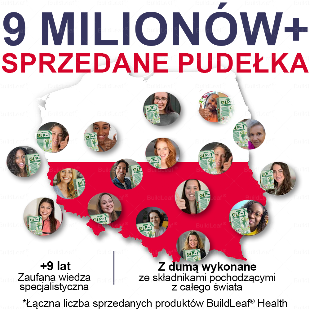 Oficjalny sklep Polska | ☘️BuildLeaf® GLP-1 8-w-1 Fit & Vital Rozwiązanie (Jednorazowe dziennie, widoczne zmiany w ciągu 7 dni) ✅ Otyłość, zdrowie sercowo-naczyniowe, cukrzyca, bezdech senny, zdrowie jelit, problemy ze stawami i inne.