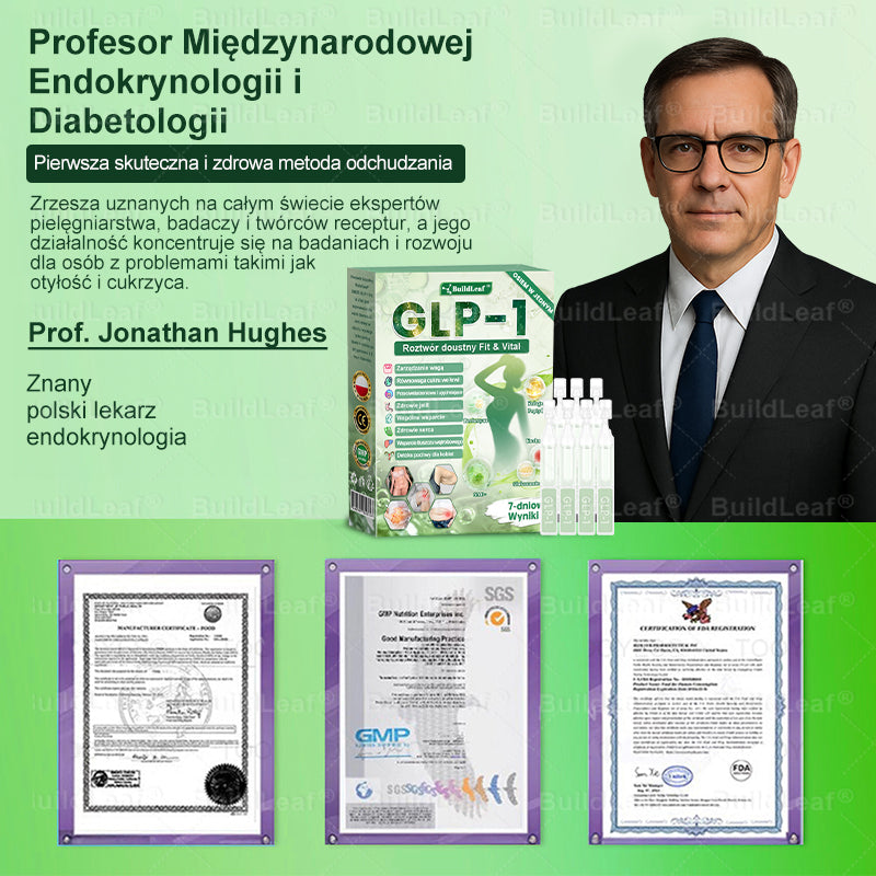 Oficjalny sklep Polska | ☘️BuildLeaf® GLP-1 8-w-1 Fit & Vital Rozwiązanie (Jednorazowe dziennie, widoczne zmiany w ciągu 7 dni) ✅ Otyłość, zdrowie sercowo-naczyniowe, cukrzyca, bezdech senny, zdrowie jelit, problemy ze stawami i inne.
